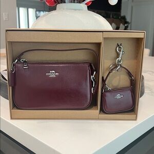 Cute. Coach BOXED Nolita 19 & Bag Charm Set..